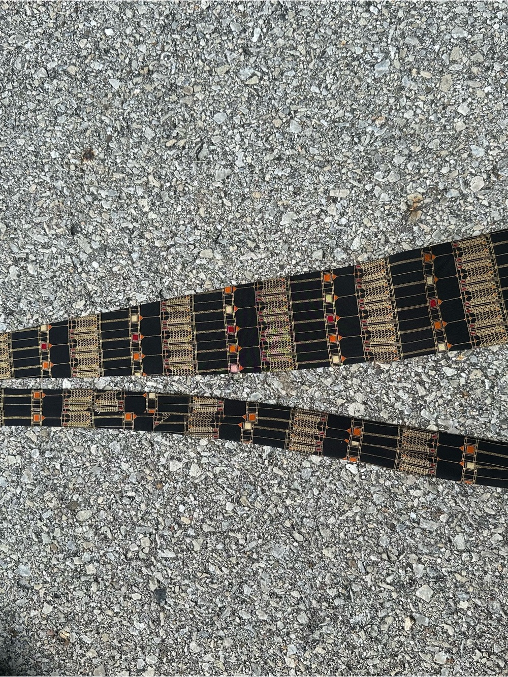 Frank Lloyd Wright foundation collection men’s tie multi color tan gold new